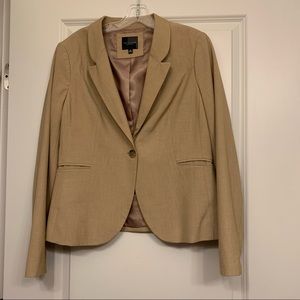 Tan Blazer, Long Sleeved
